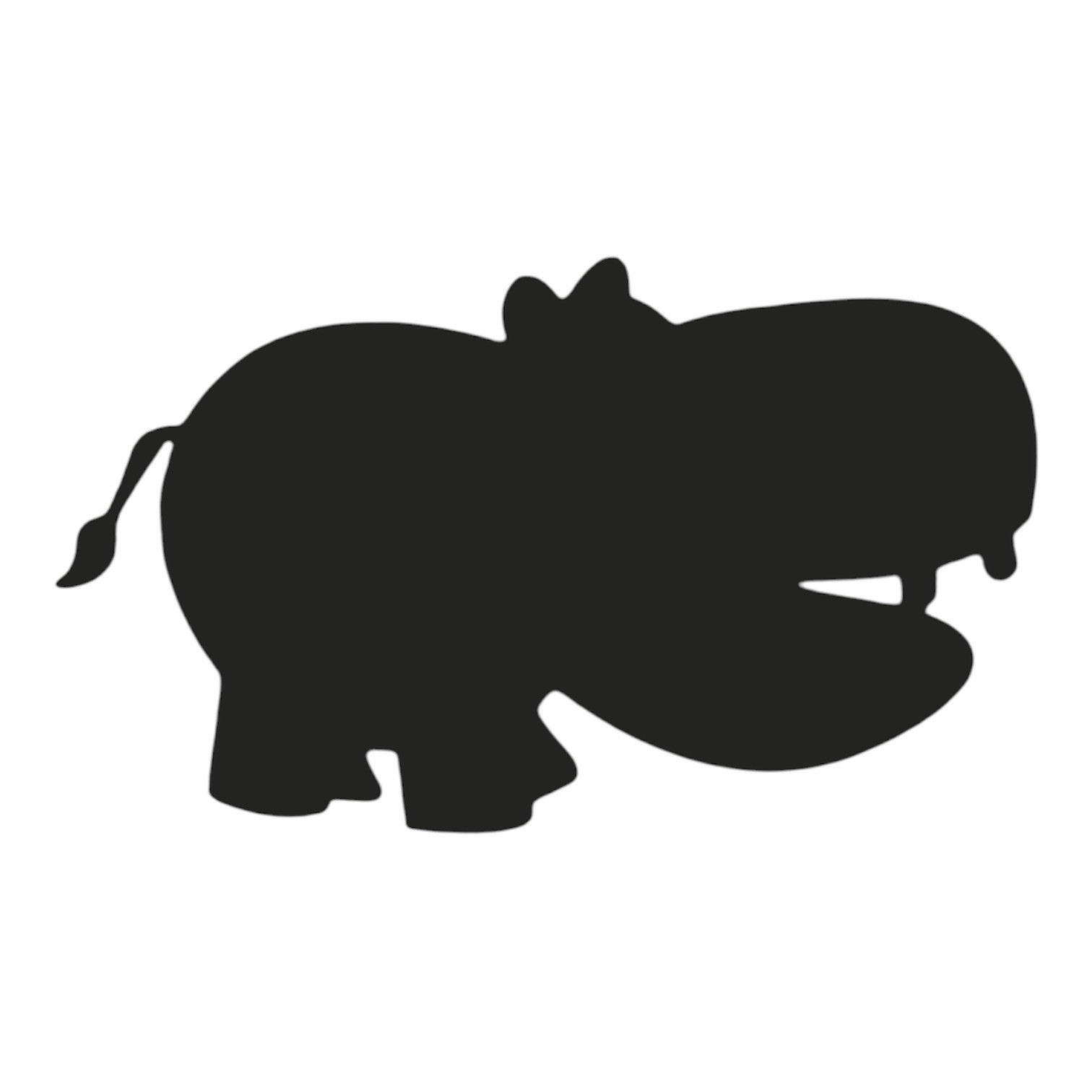 Baby hippo Decal for car Windows Laptops most Smooth Surfaces