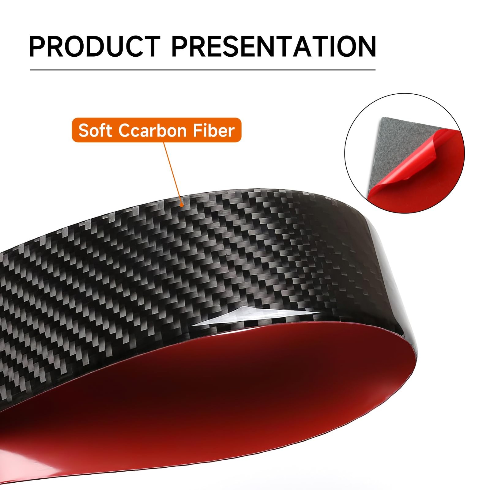 Car Rear Inner Door Bowl Sticker Carbon Fiber Decal Interior Trim Cover for F…