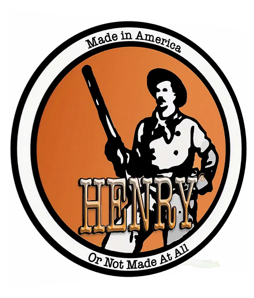 Henry Gun Fireams Sign Sticker Hunting Rifles Sports Collectors Round – 4 Sizes