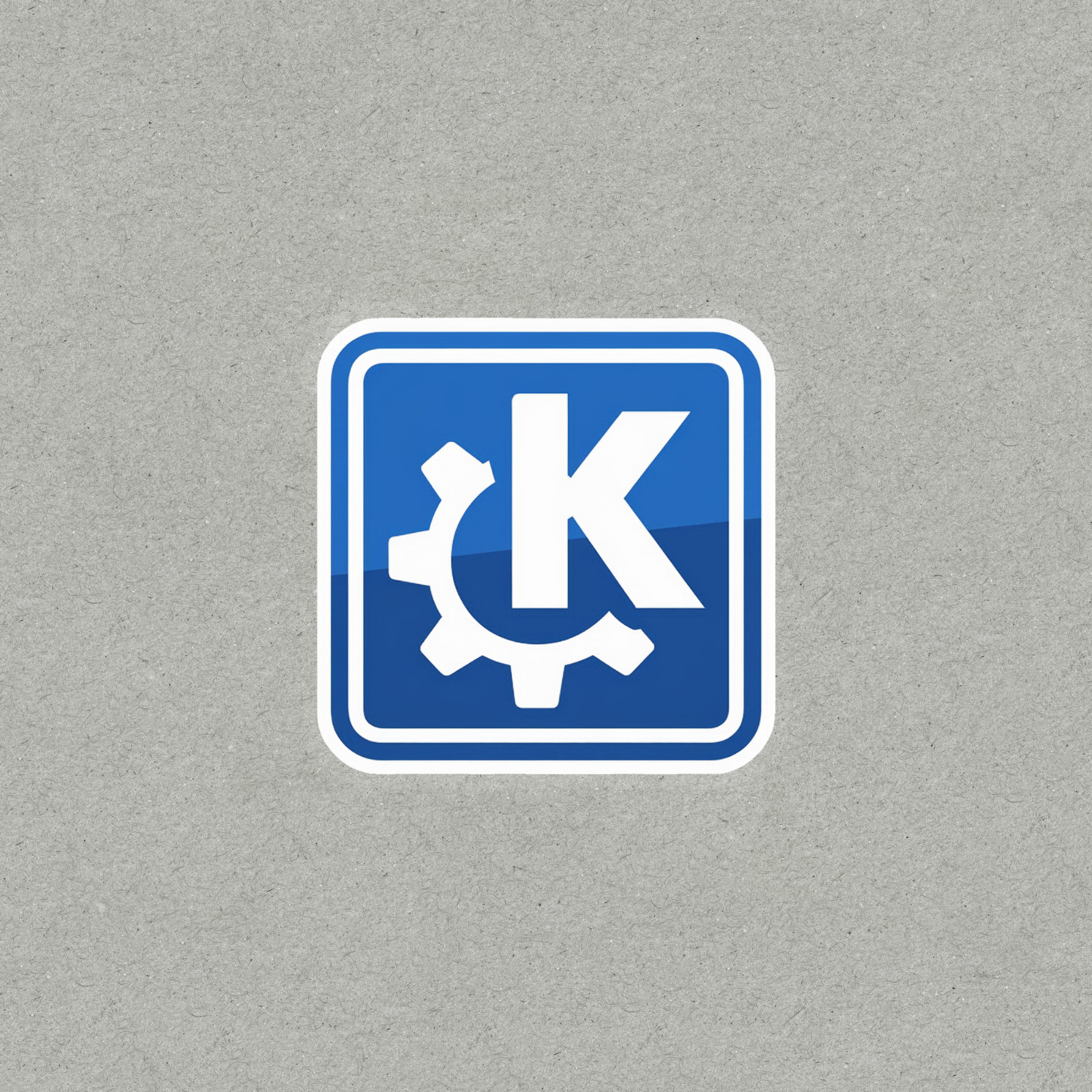 KDE Linux Logo Sticker – Show Off Your Love for Open Source Software #5114