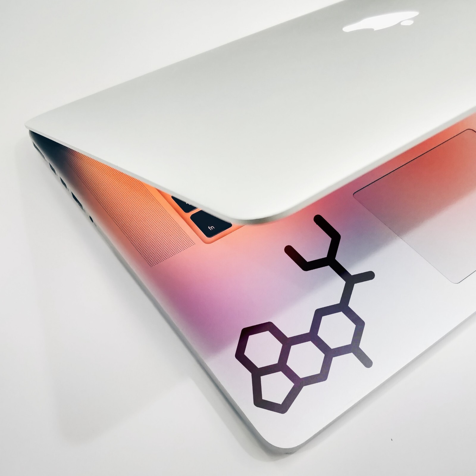 LSD Molecule Vinyl Sticker Psychedelic Trippy Car Decal Hippie Festival Laptop