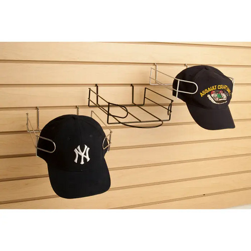 Econoco EBL/CAP Black Wire Cap Displayers For Slatwall (Pack of 8)
