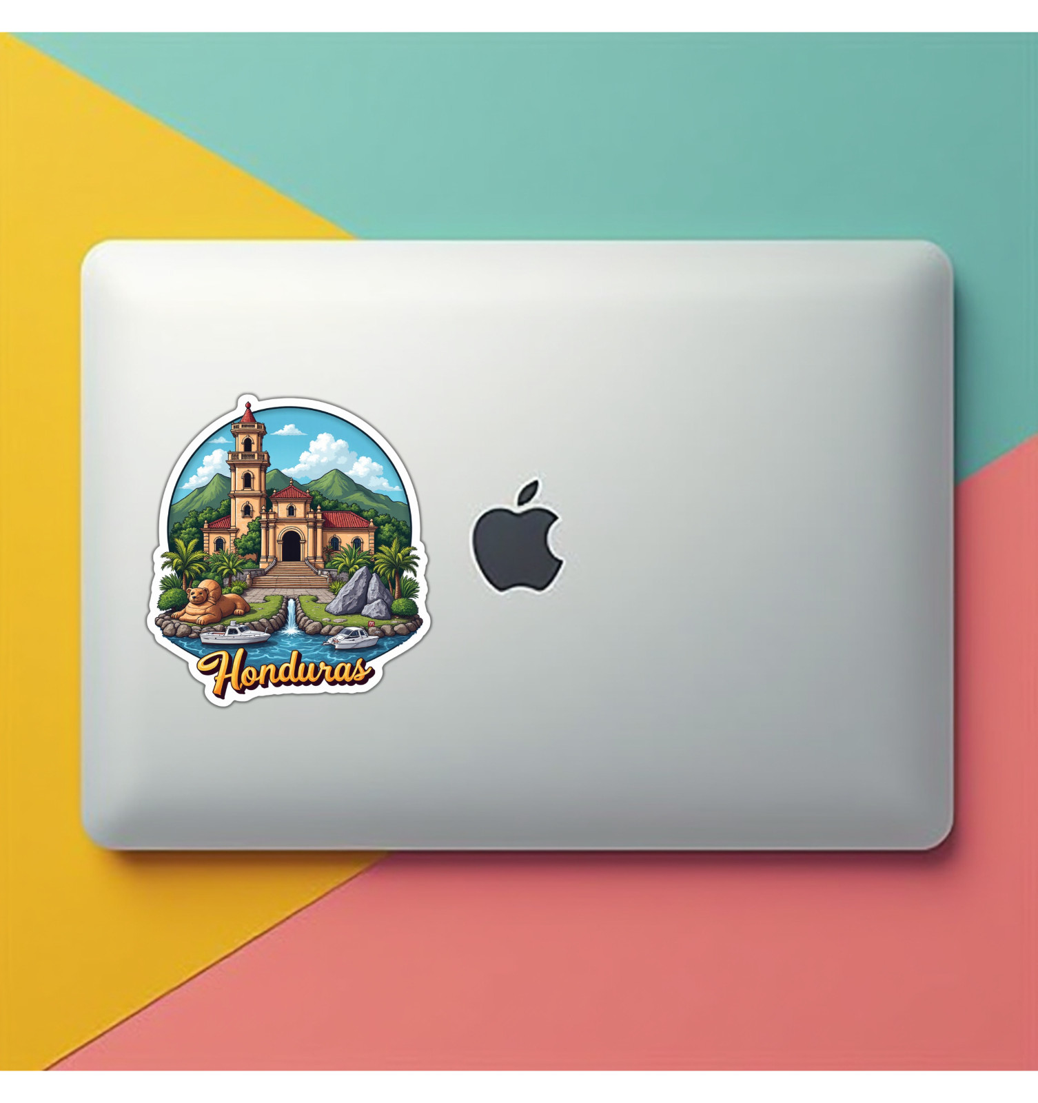 Honduras Fridge Magnet or Laptop Sticker