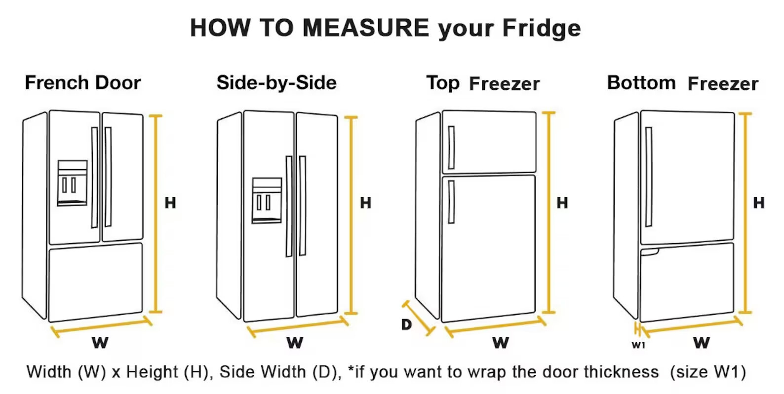 Bunker Airlock Fridge Wrap. Glossy Refrigerator Cover. Peel n Stick