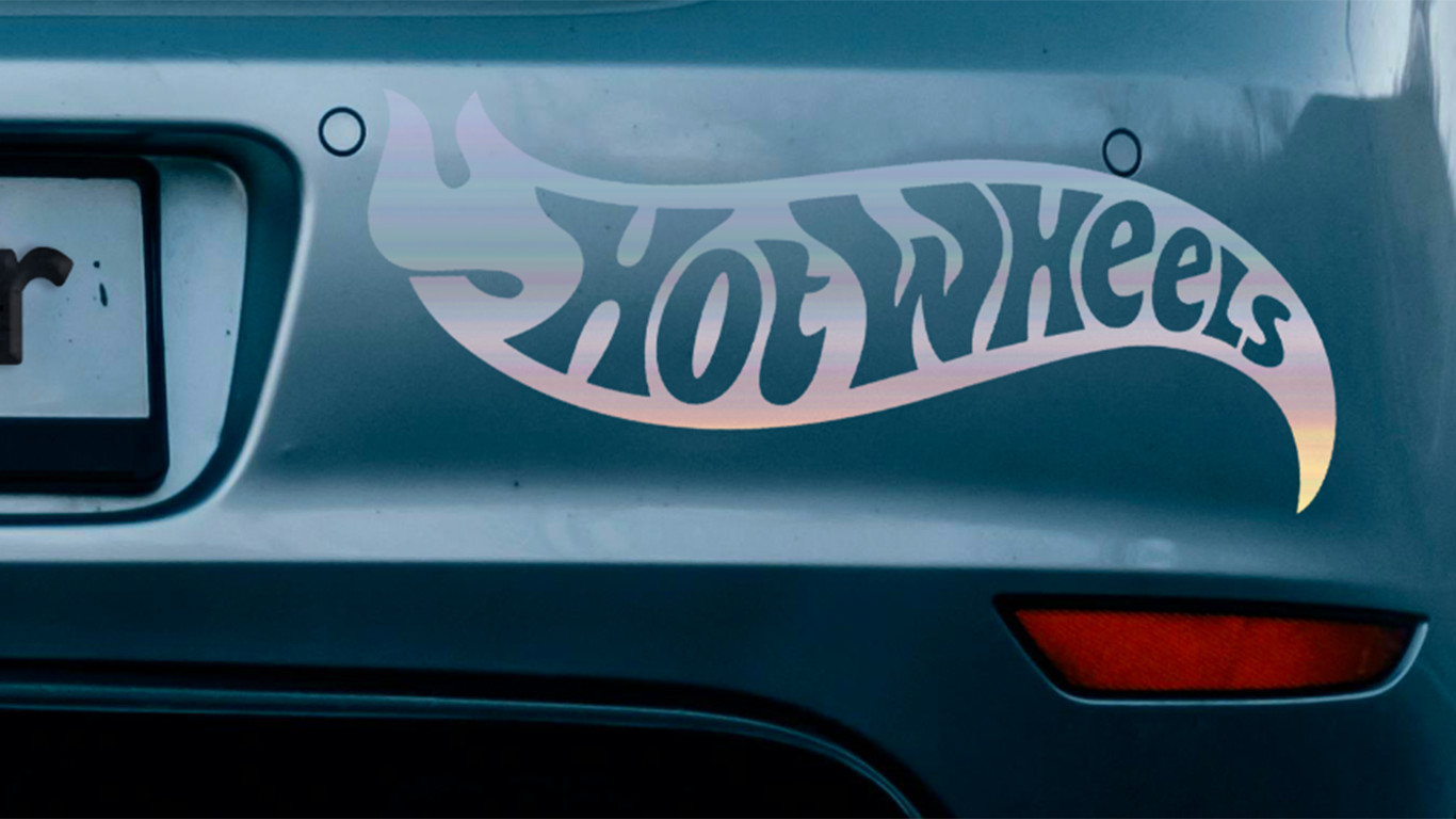 Vinyl Decal Car Sticker Laptop – HOTWHEELS Rear Window Sticker  Banner Games