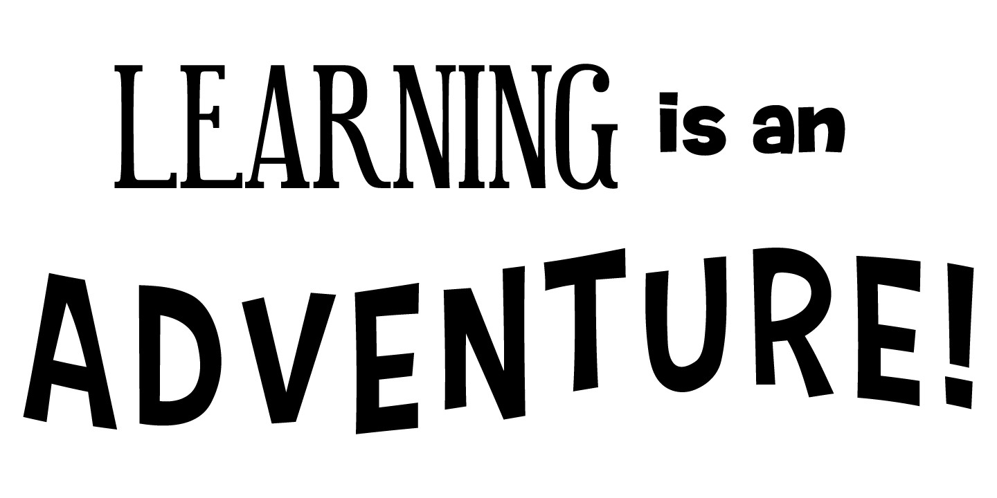 Vinyl Home Lettering Art Learning Is Adventure Quotes Decoration Design Sticker