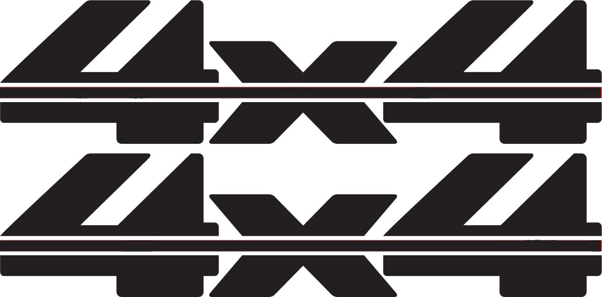 1988 – 1997 4×4 Decals for Chevy Silverado GMC Sierra 1500 2500