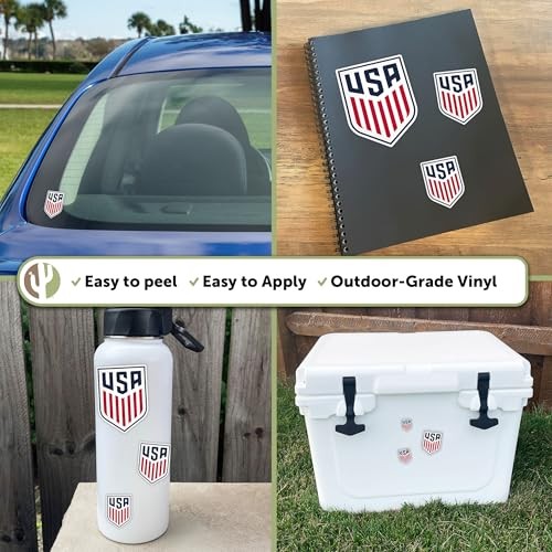 US Soccer Sticker USMNT United States Men's National Team Decal Vinyl Laptop