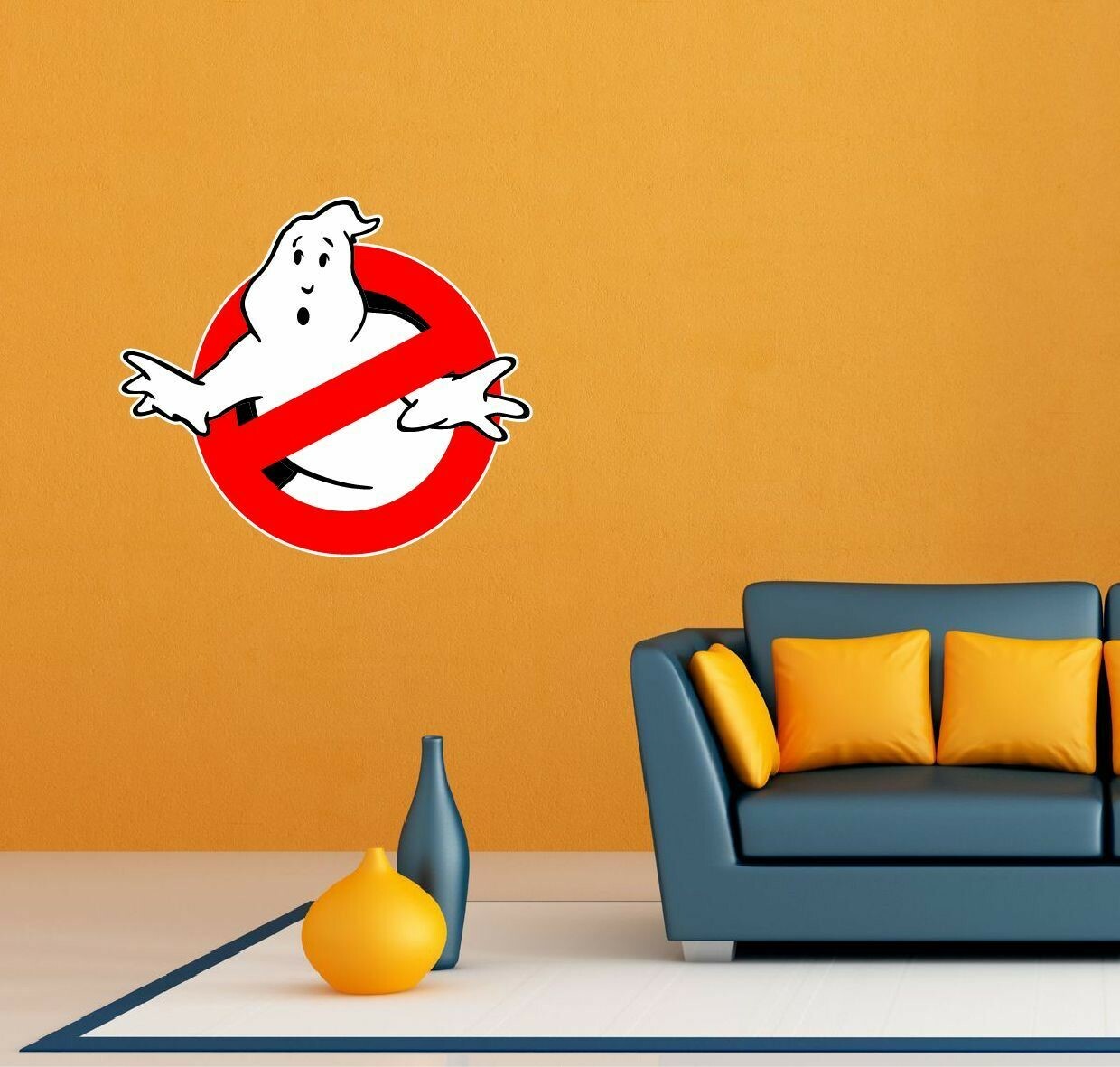 Ghostbusters Movie Room Wall Garage Decor Sticker Decal 22"X22"