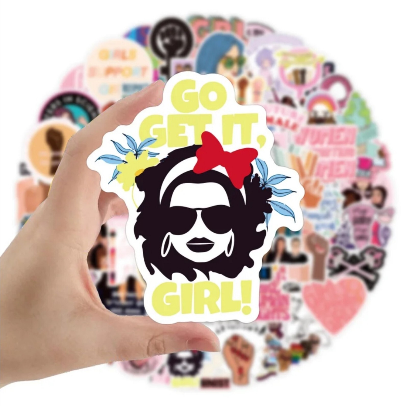 20 PCS Feminist Womens Girls Rights Power Stickers BRAND NEW