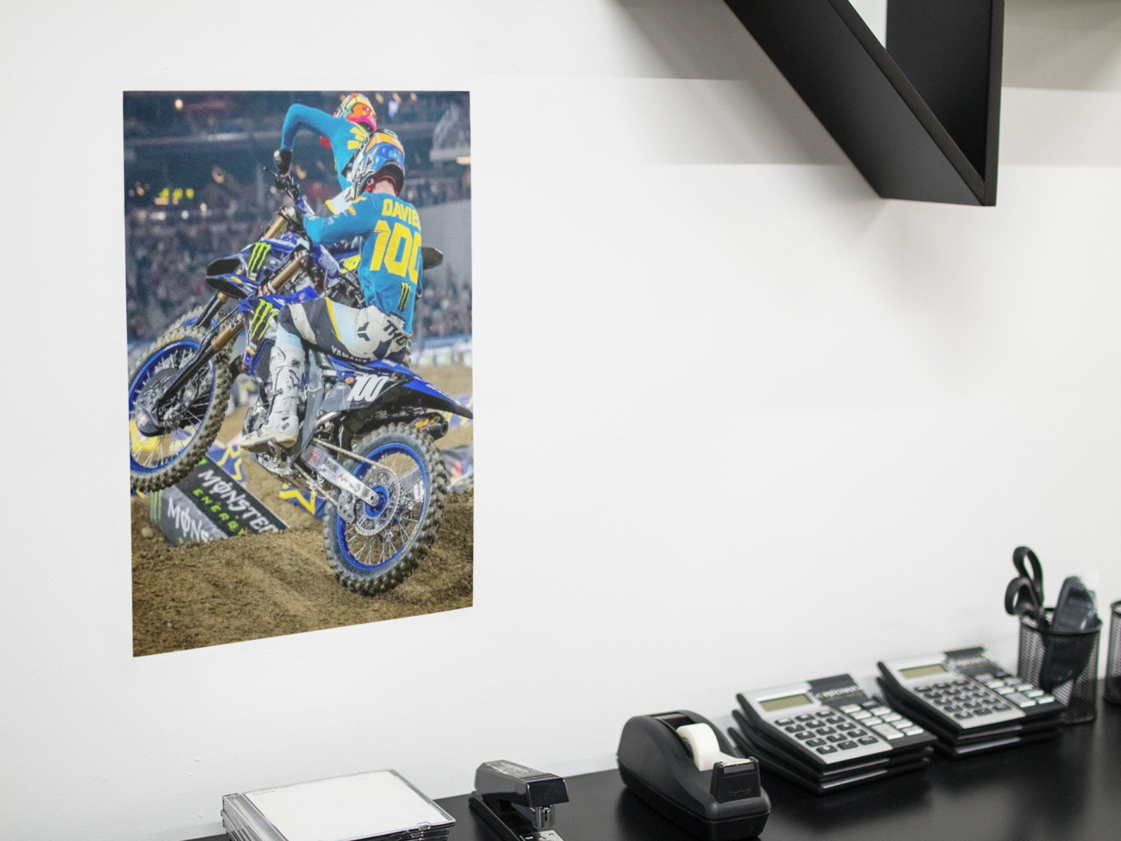 Cole Davies MOTOCROSS Wall Vinyl Decal Poster Canvas Print (Removable Adhesive)