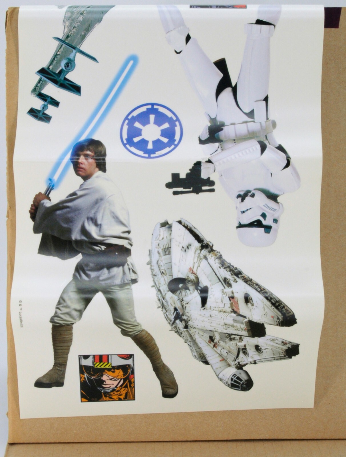 DISNEY 31 NEW CLASSIC STAR WARS WALL DECALS MOVIE STICKERS WALL DECORATIONS