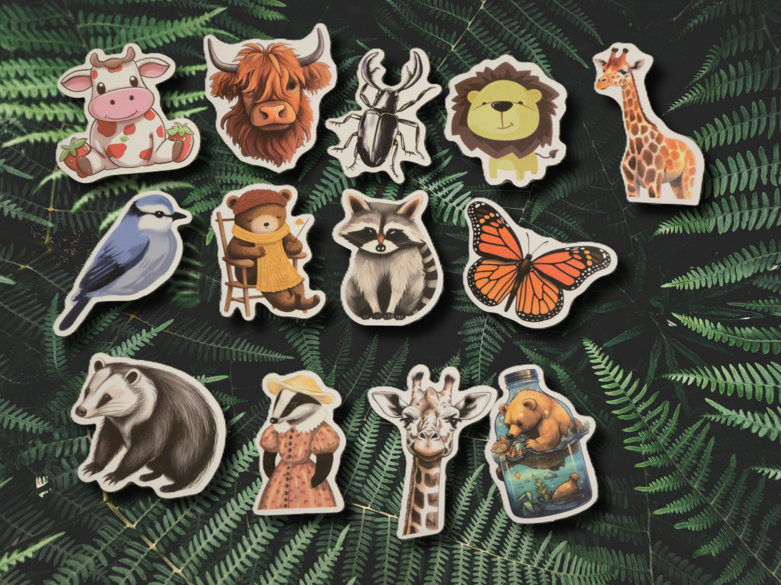Random Assortment of Stickers (SELECT WHAT YOU'D LIKE) (14 of 14 Remaining*)