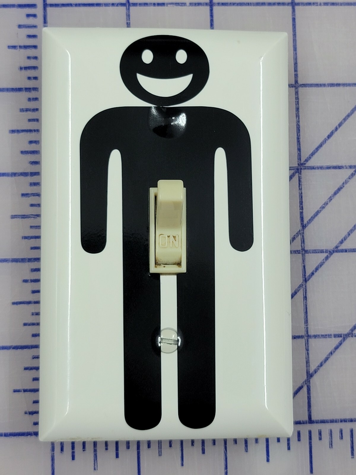 Light Switch Guy funny vinyl sticker decal for normal light switch Great Gift