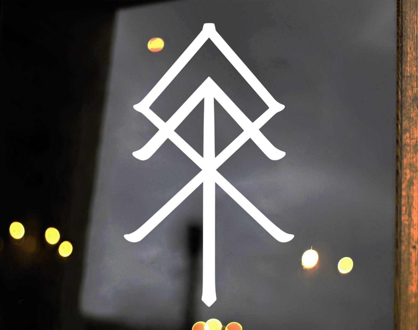 Home Protection Tyr Othala Bindrune Vinyl Sticker Decal Norse Viking Rune Symbol