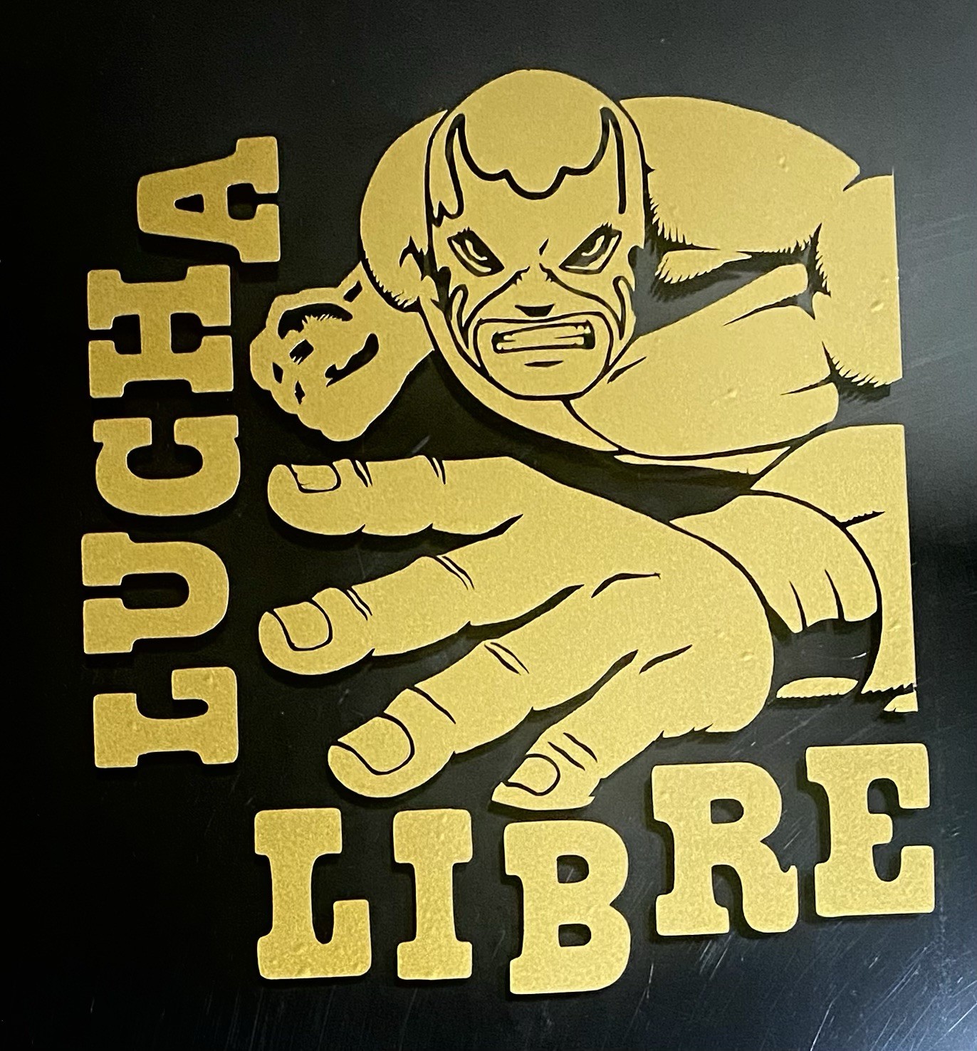 LUCHA LIBRE, wrestling Sticker, Decal Vinyl for Laptop , Desk, Window, Helmet