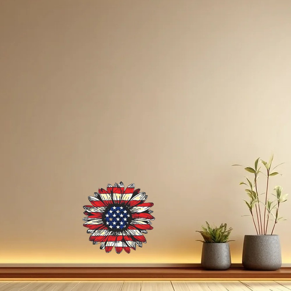 American Symbols Stickers Vinyl Self-adhesive Self-adhesive for Window Laptop UE