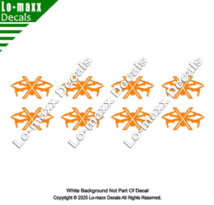 Drone Hunter Kill Markings Victory Unique Graphic Design Die Cut Vinyl Decal