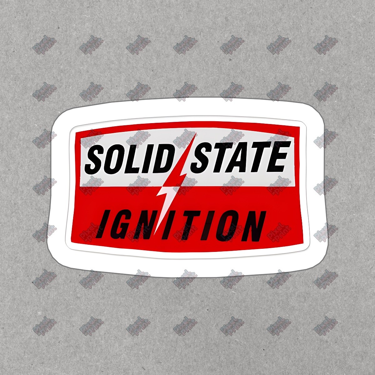 Solid State Ignition Vinyl Sticker Automotive Decal Perfect for Car #598804