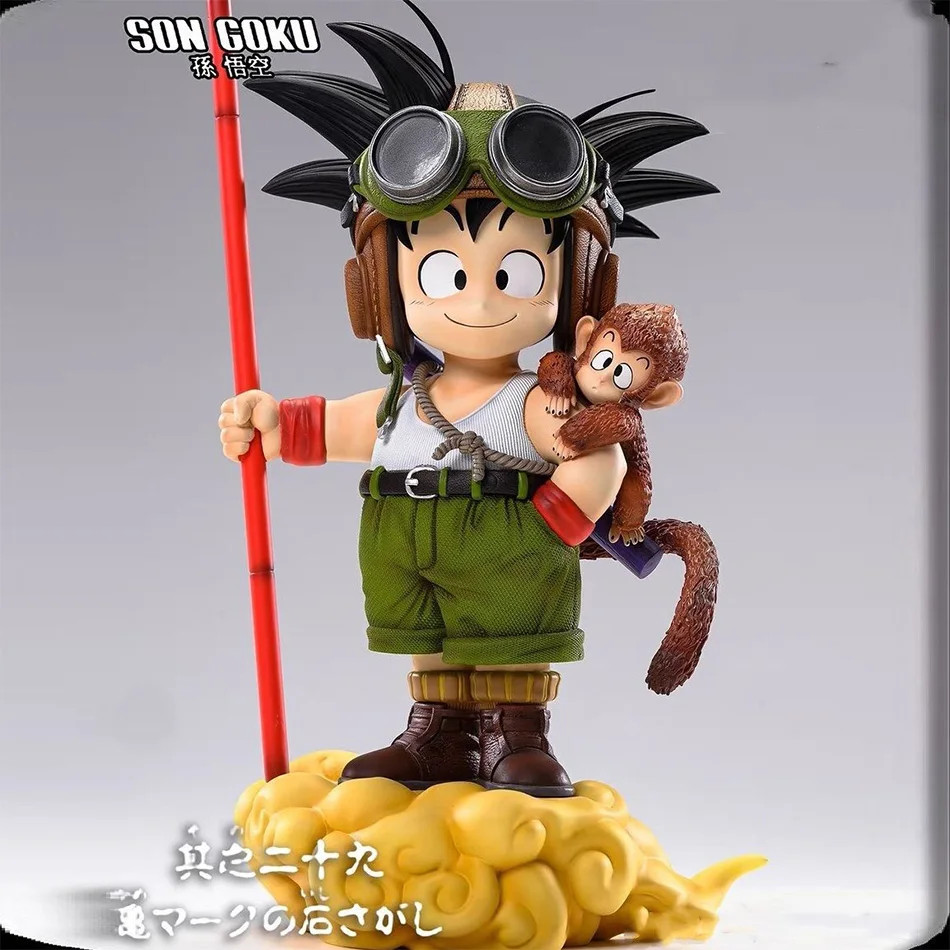 Dragon Ball Son Goku LED Light Figure – Kamehameha Wave Magnetic Action Statue