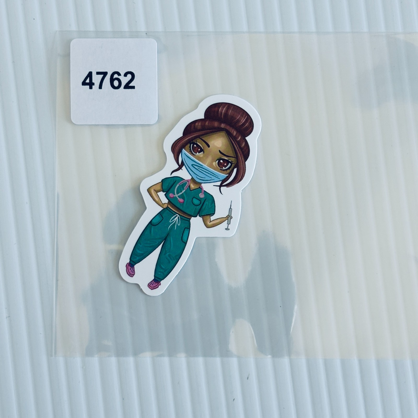 Healthcare Worker Nurse Sticker 2.5in