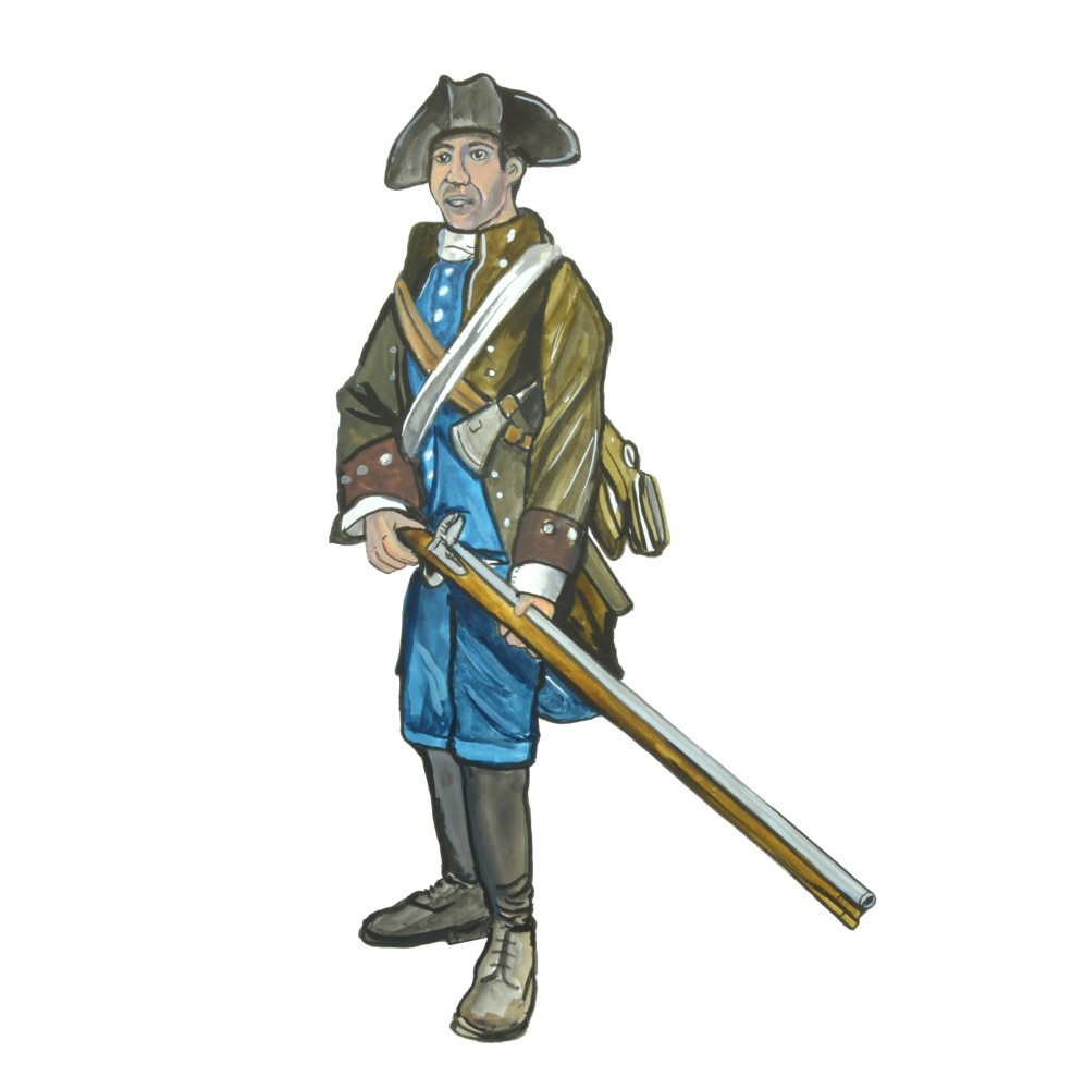 Decal Vinyl Sticker Revolutionary War Soldier – Printed Vinyl Decal Made in USA