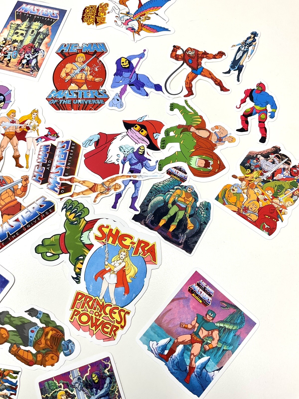 He Man Stickers Masters Of The Universe Saturday Morning Cartoons Decal 5 Pack