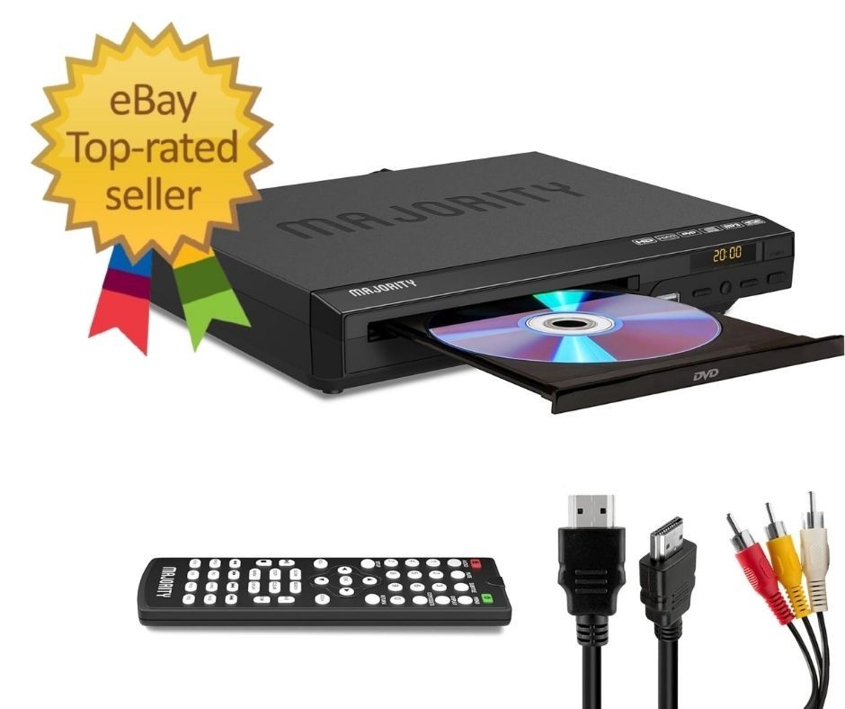 HDMI DVD Player for TV 1080P Region Free DVD Players for Smart TV Mini DVD