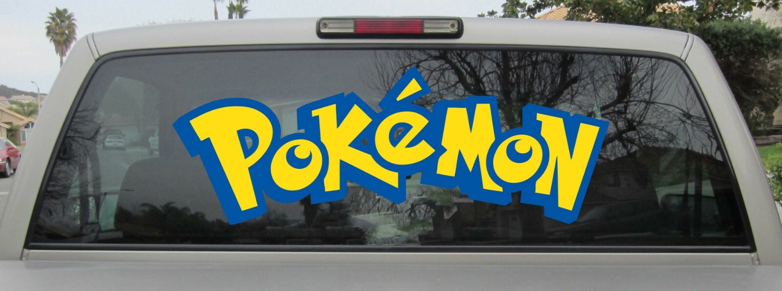 Pokemon Logo – Vinyl Decal – Pokemon Sticker – You Choose Size and Color