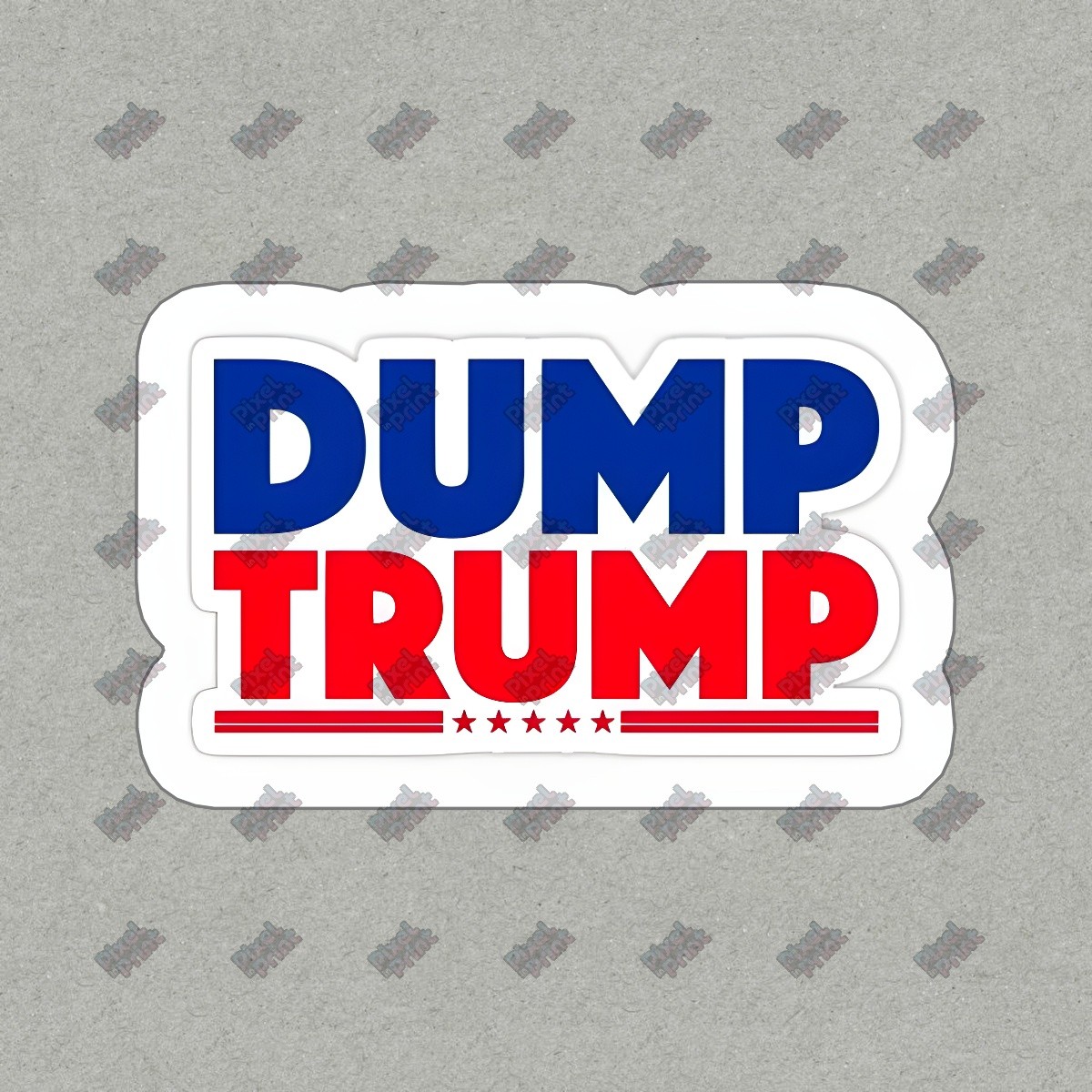 Dump Trump Vinyl Sticker Political Decal Bold Protest Design Ideal #785175
