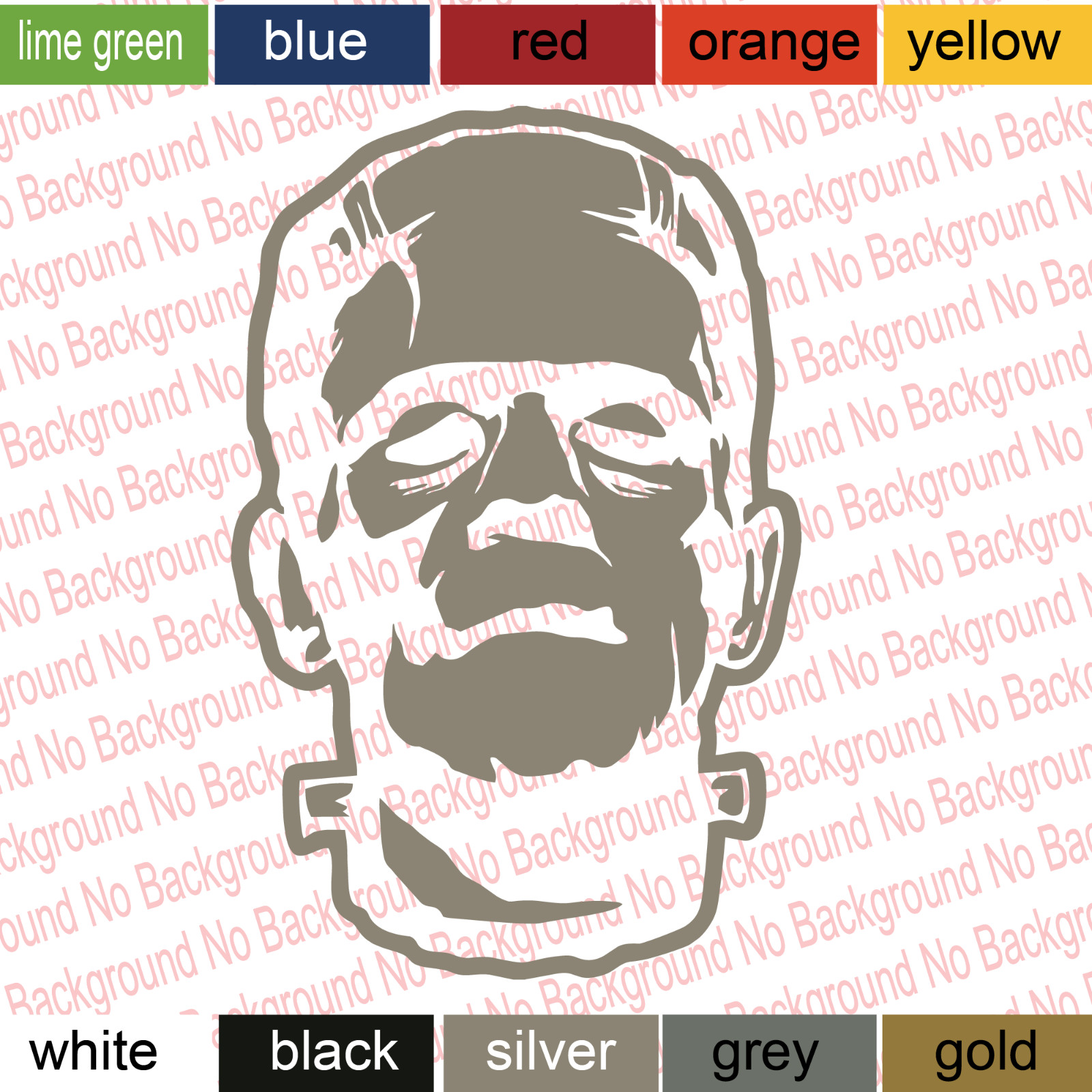 Frankenstein Vinyl Decal Die Cut Sticker Horror for Laptop Phone Window FY172