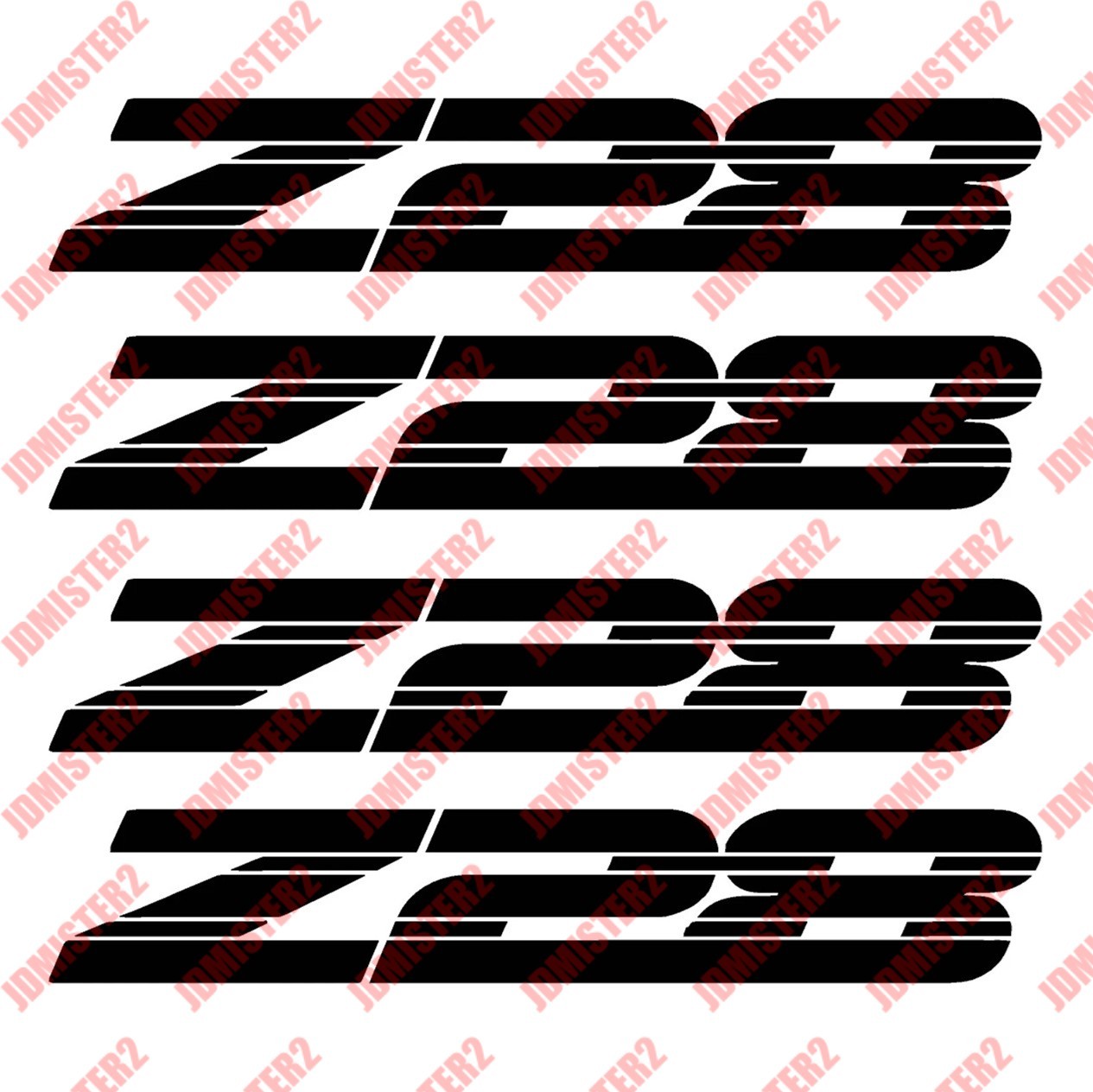 Z28 Decal z28 Cheverlot Camaro Die Cut Vinyl Graphic Decal Sticker