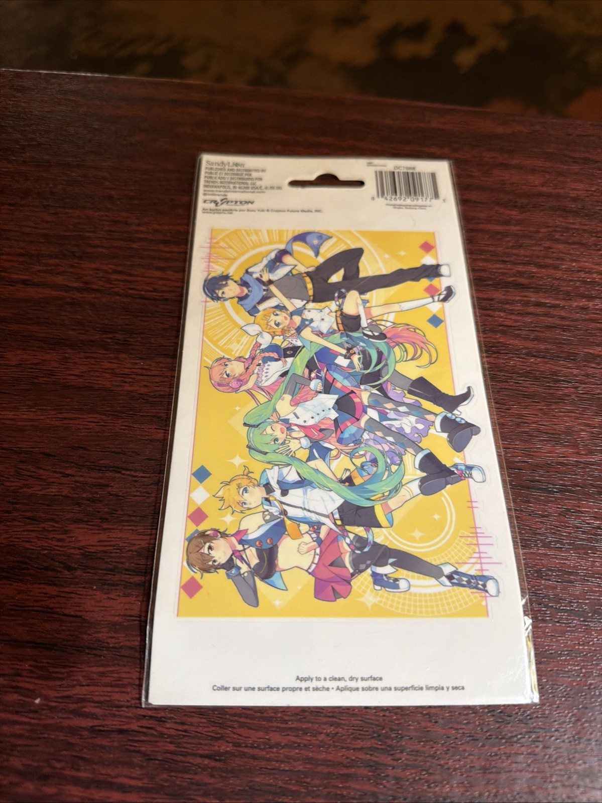 SANDYLION HATSUNE MIKU Decals by Trends International – NEW!