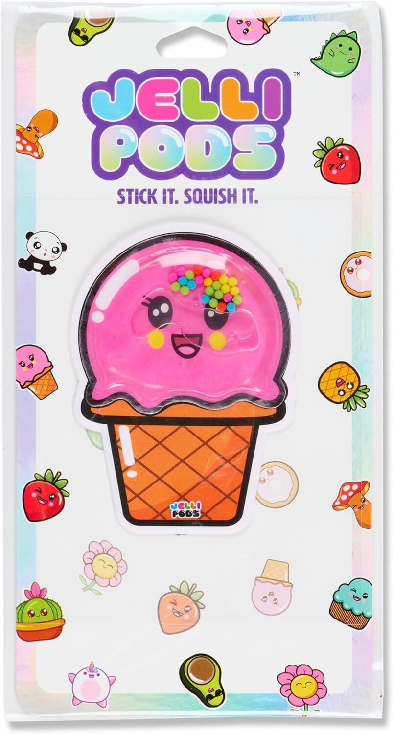 JELLI PODS STICK IT SQUISH IT Collectable Sensory Stickers Sky Castle Gamewright