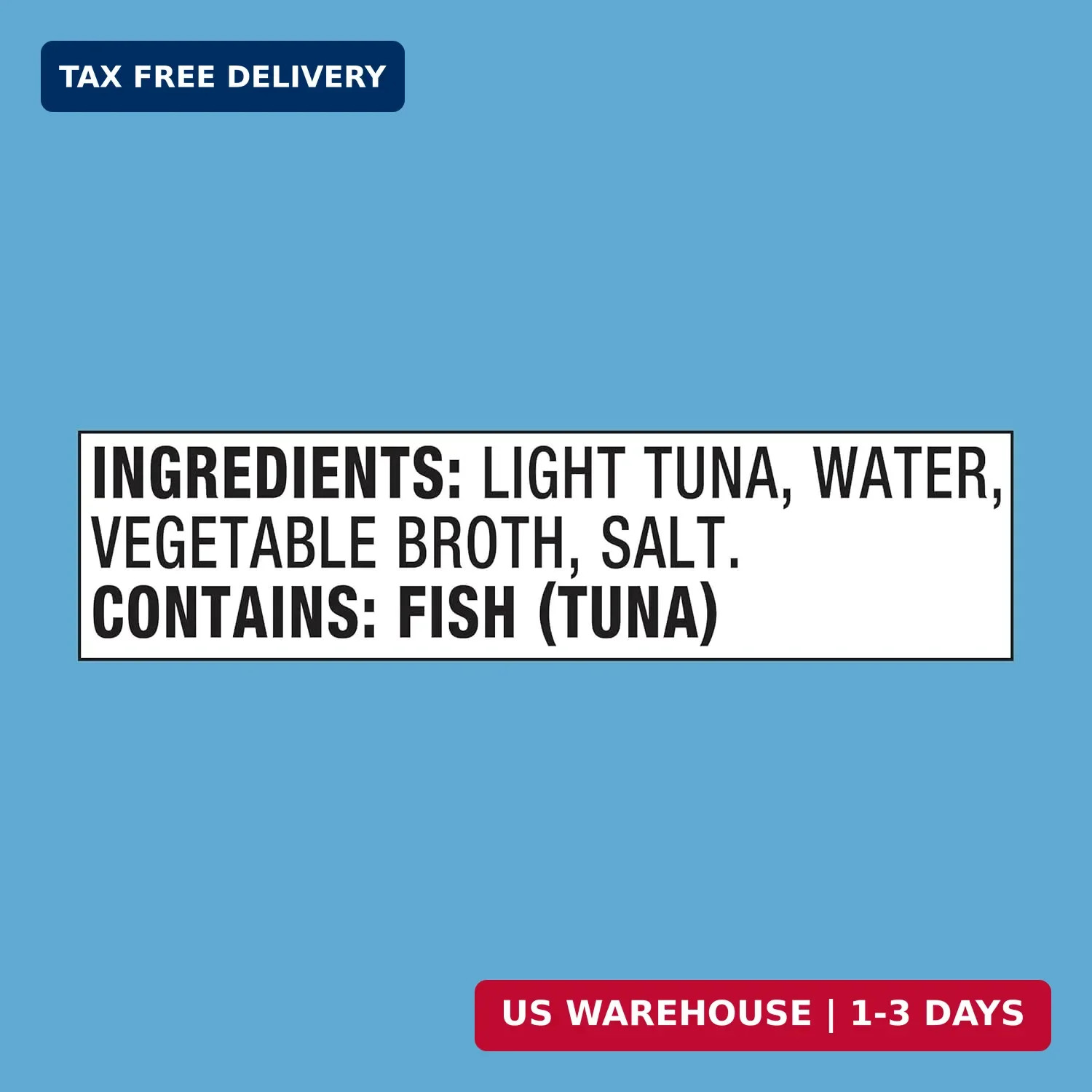 StarKist Chunk Light Tuna in Water, 5 oz (Pack of 8)