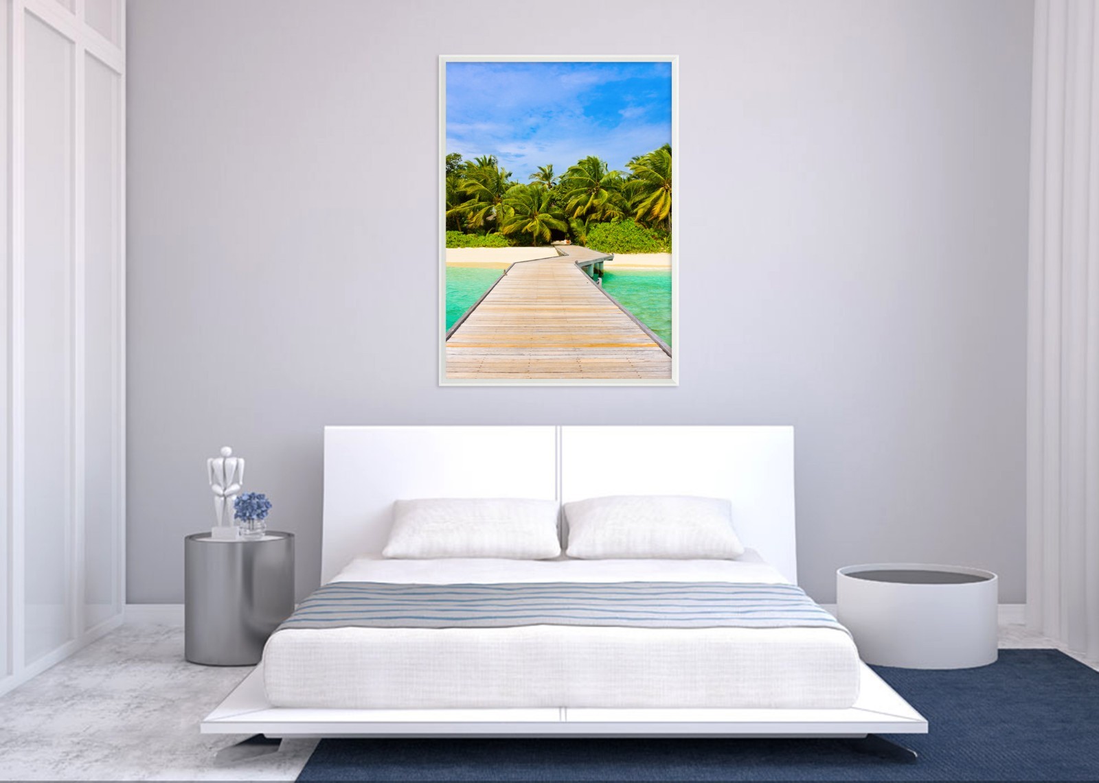 3D Coco River Bank 685 Fake Framed Poster Home Decor Print Painting Unique Art