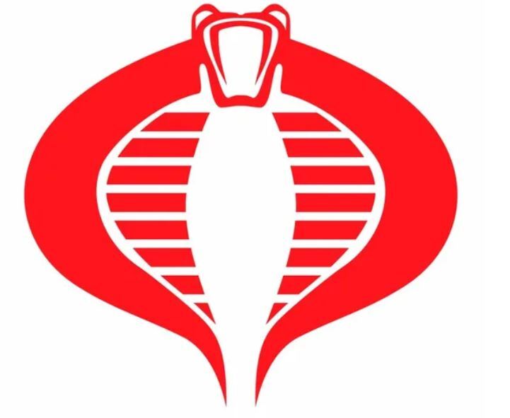 Cobra Command GI JOE- Vinyl Die Cut Car Decal Sticker – FREE SHIP-