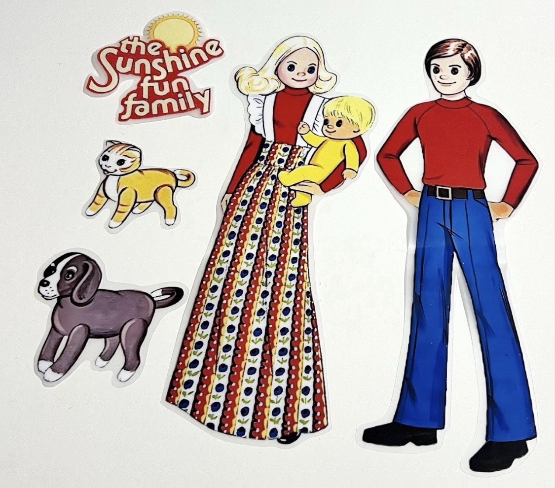 12” The sunshine Family Custom Made Vinyl Stickers, Extra Large