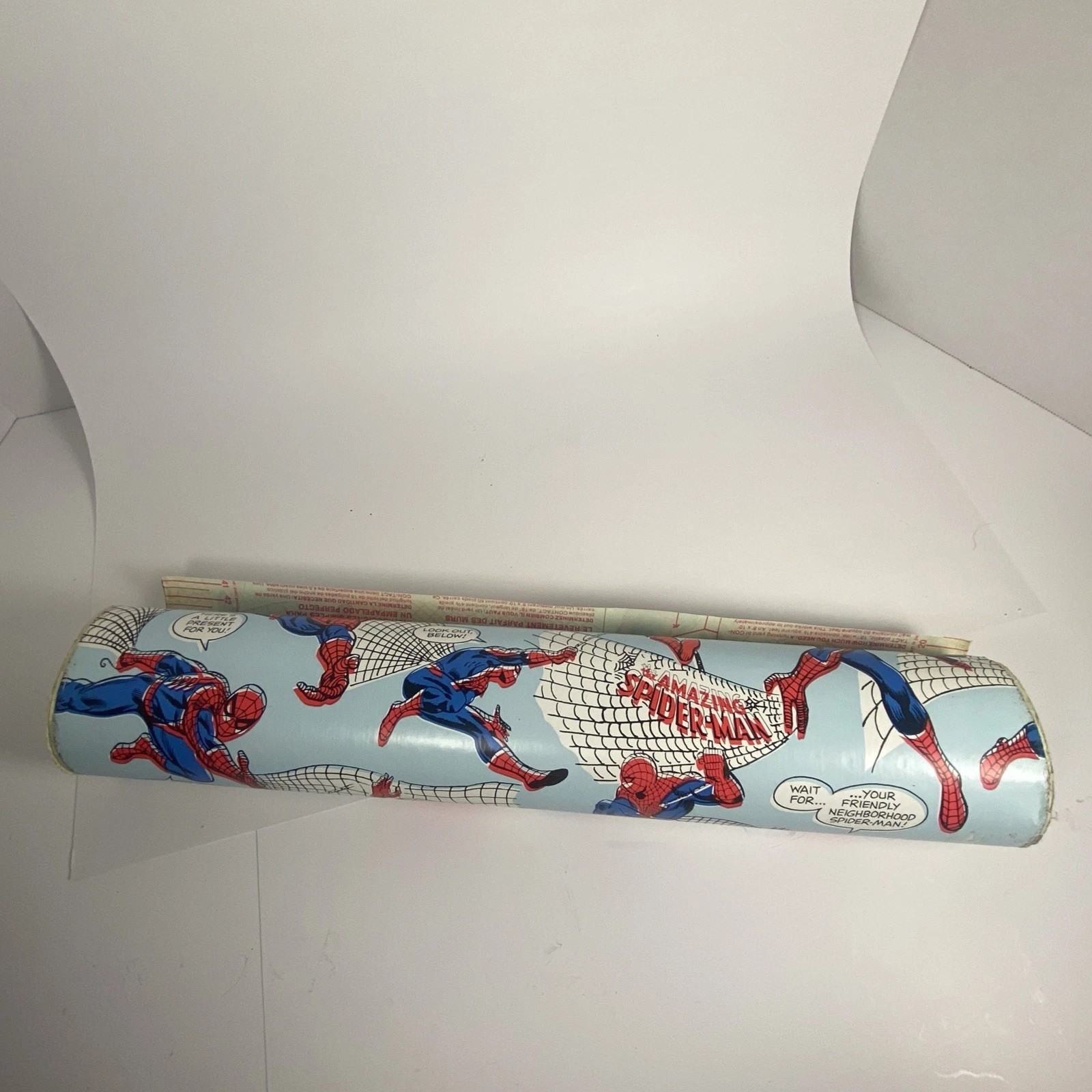 Spider-man Marvel Comics Adhesive Contact Paper 1978 Contact A-21 Large Roll