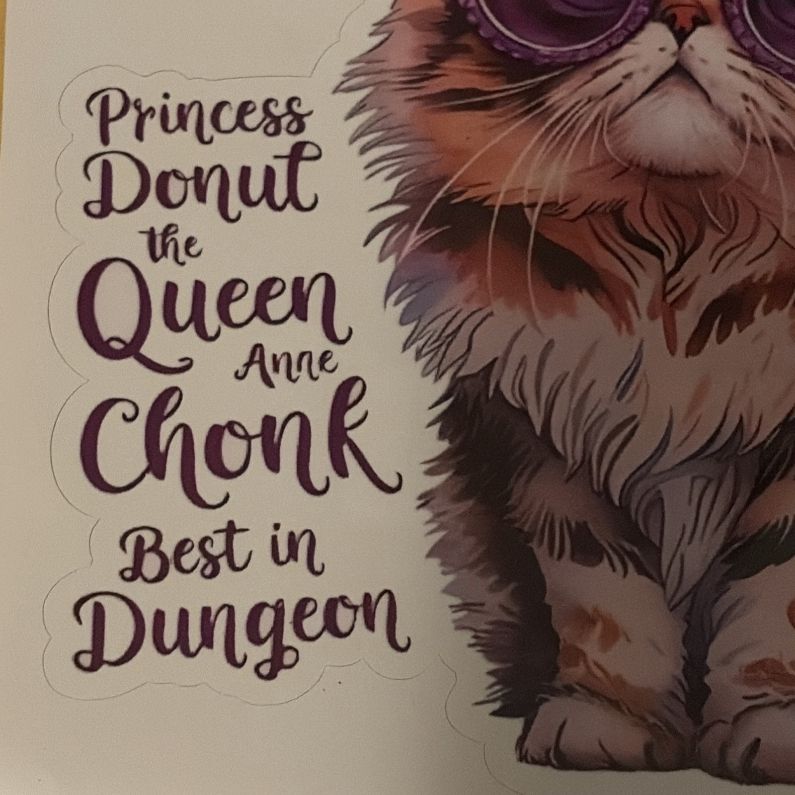 Vinyl Decal Car Truck Sticker DCC Dungeon Crawler Carl – Princess Donut Sunglass