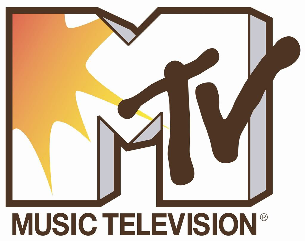 MTV sticker logo 80s 90s skate cell laptop bumper vinyl decal