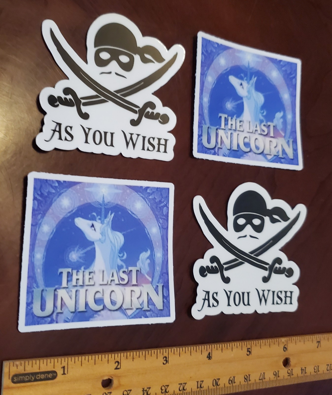 Big Lebowski The Dude STICKERS (4) VARIETY PACK **WORLDWIDE 🌐 SHIPPING**