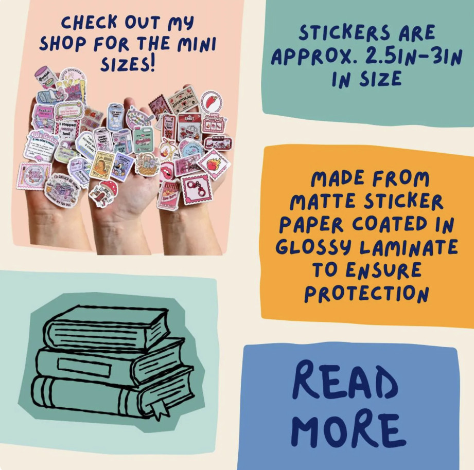 Certified Cozy Reader Goose Sticker Cute Book Lover Bookish Reading