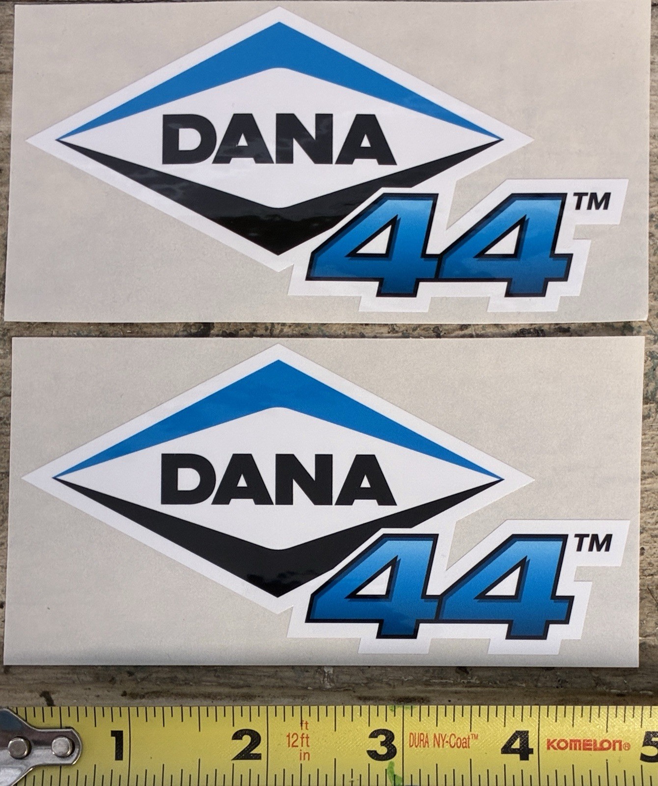 2 Dana 44 4×4 Accessories Offroad Car & Truck Sticker Toyota FJ Tacoma Jeep
