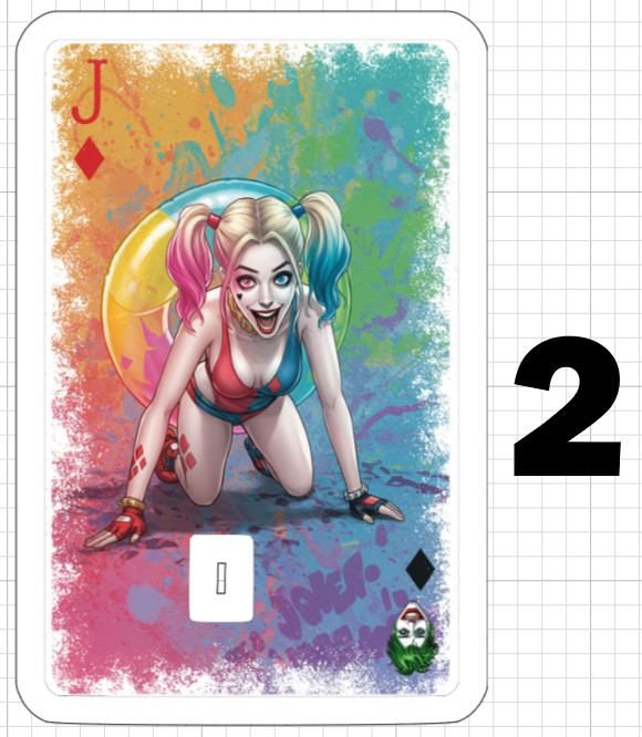 Harley Quinn ATM Debit Credit Card Skin Sticker DC Anime Cute Hot Sexy Bat Girl