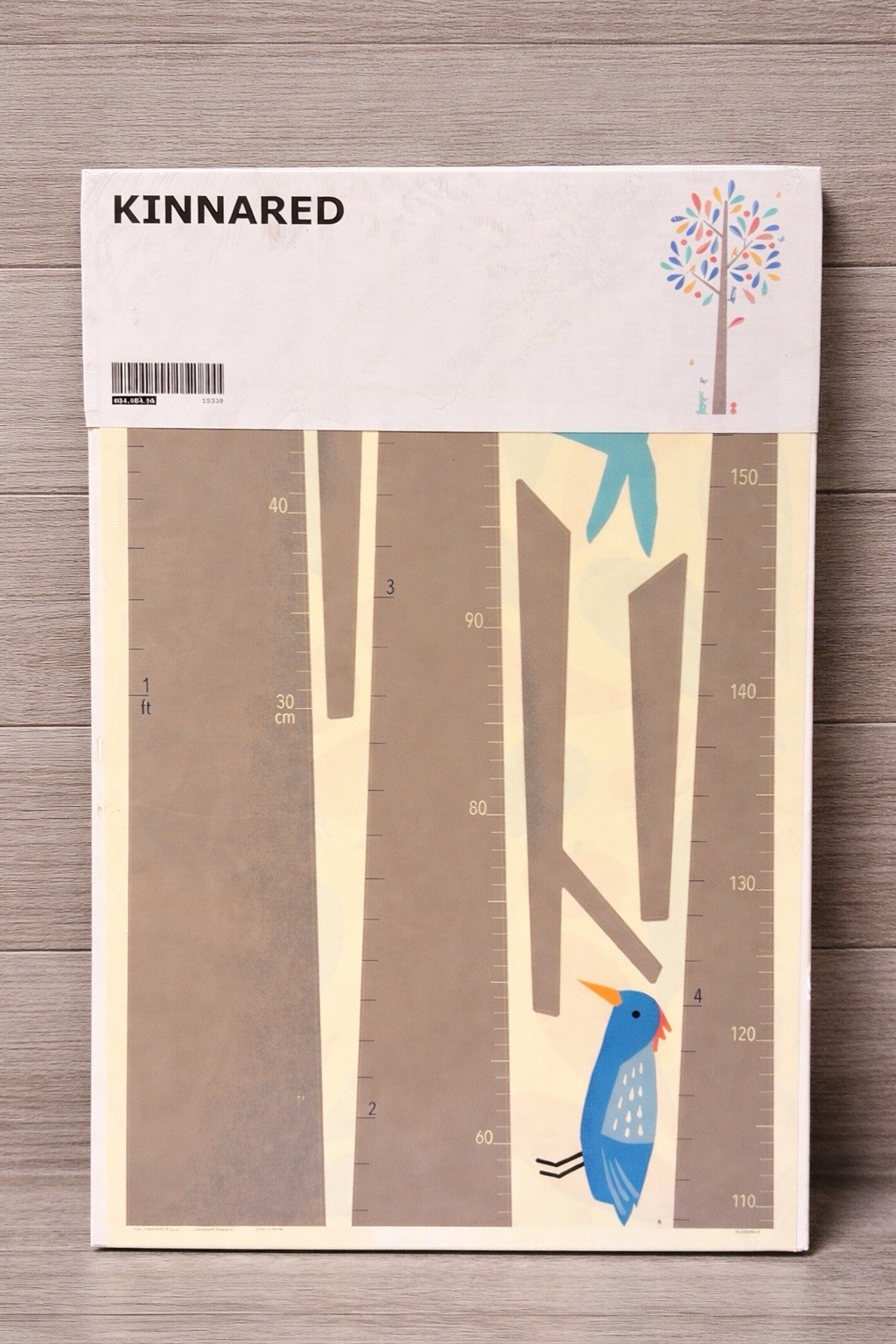 IKEA KINNARED Wall Decal Growth Chart Stickers Kids Room Height Chart New Sealed