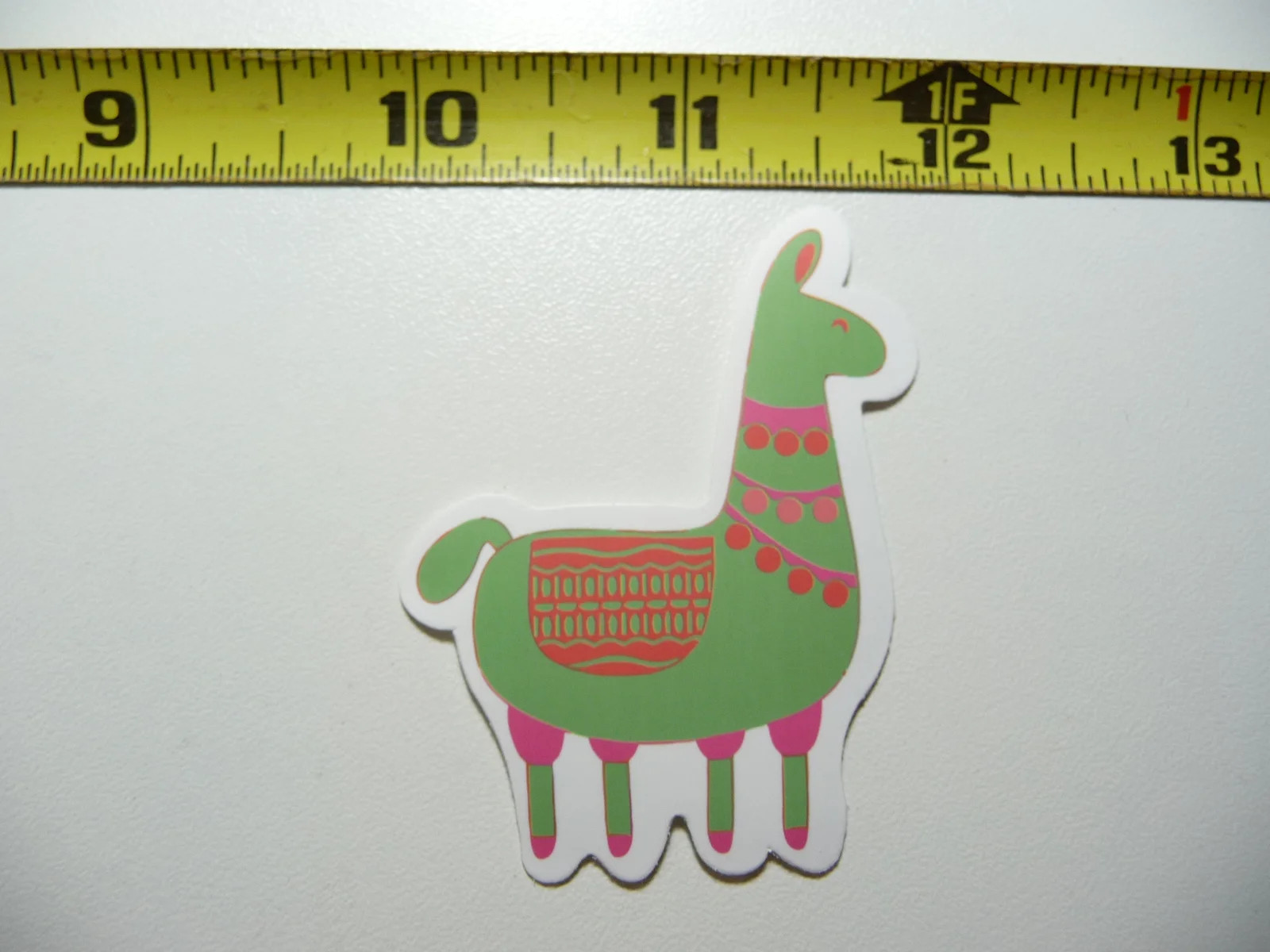 NECKLACES BACKPACK LLAMA SMALL STICKER DECAL FARM PET FUNNY