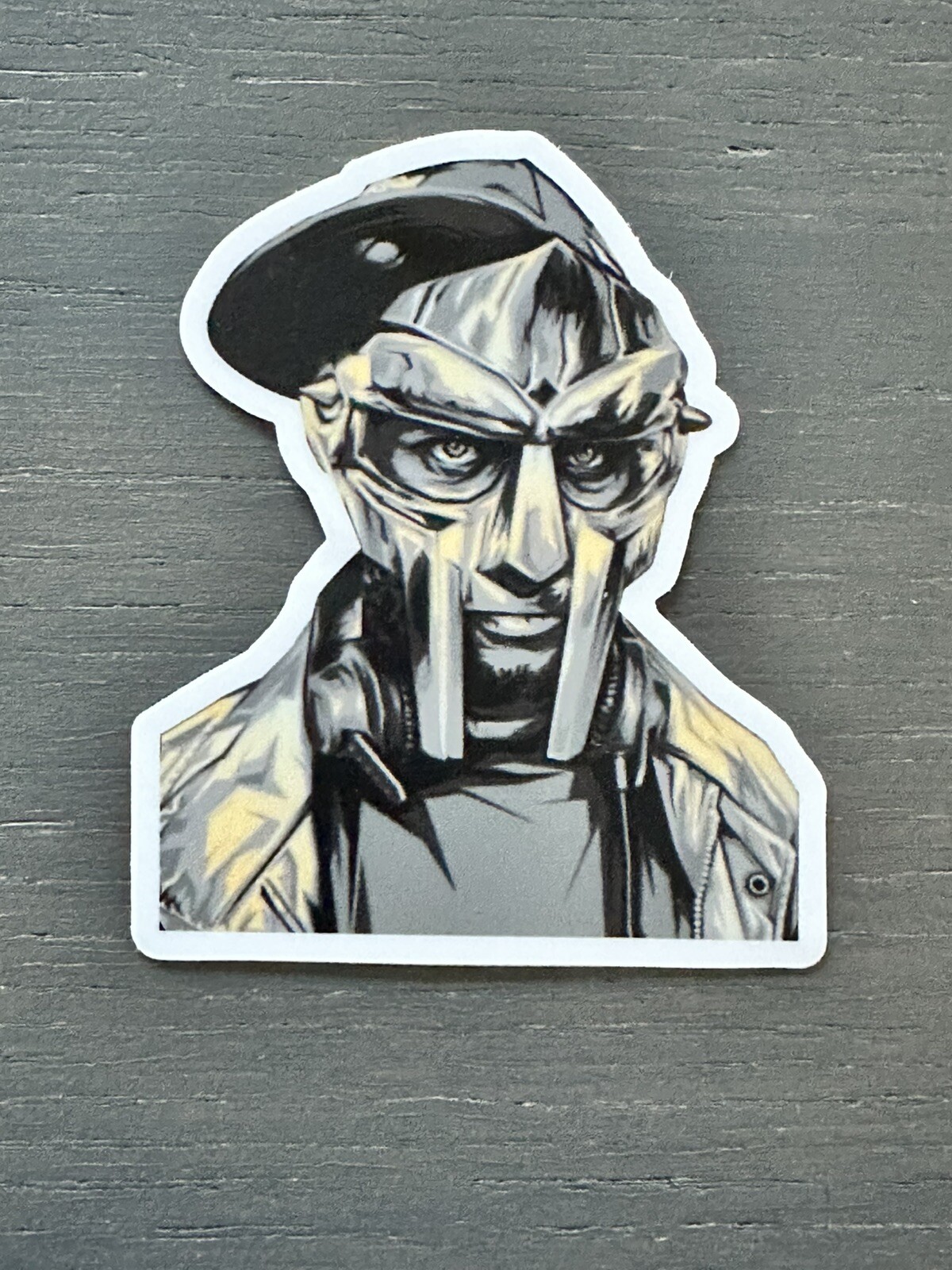 MF DOOM Vinyl Sticker Pack (2) Very High Quality Hip Hop 3”