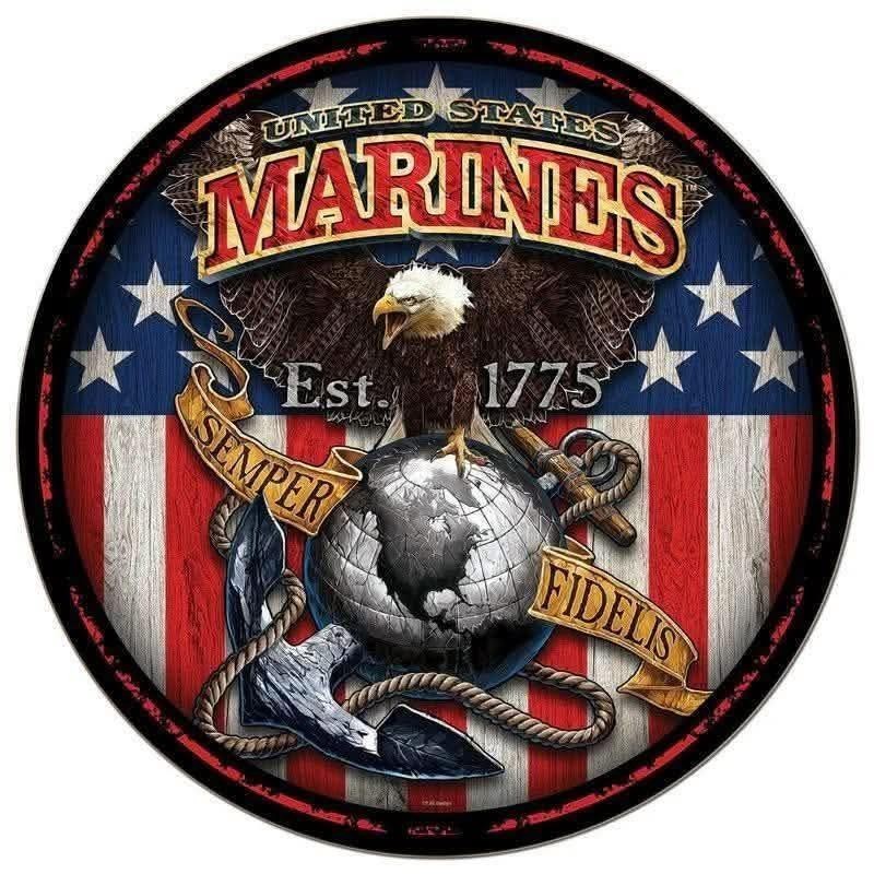 United States Marines Sticker Decal Laptop Wall Mirror Cup Tumblr Locker