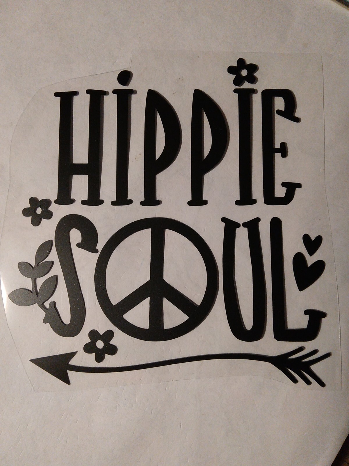 Hippie Soul Vinyl Sticker Decal